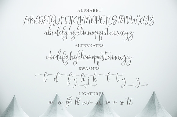 Solitude in Script Fonts - product preview 6