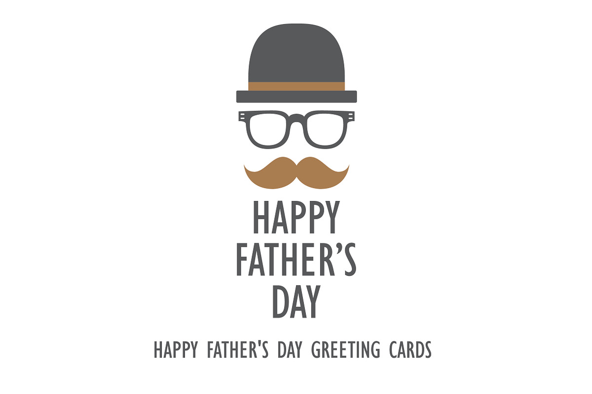 11 Happy Father's Day Greeting Cards in Illustrations - product preview 8