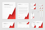 Brand Identity Set: Material Red