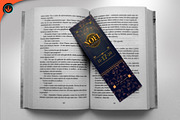 Gold Art Deco Gala Bookmark