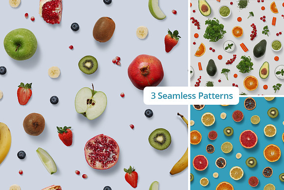 Fruits - Isolated Food Items in Scene Creator Mockups - product preview 11