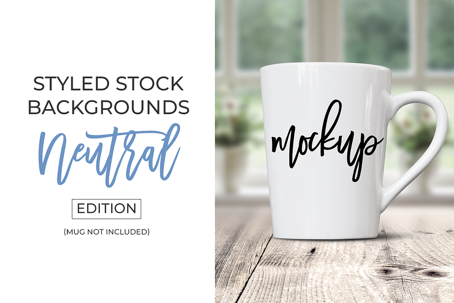 Backgrounds Styled Stock - Neutral in Product Mockups - product preview 8
