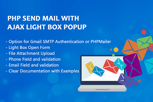 Php Send Mail With Ajax Light Box