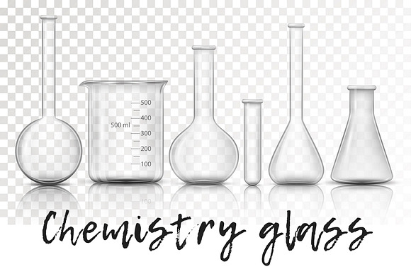 Chemical glass set in Illustrations - product preview 1