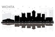 Wichita Kansas USA City skyline