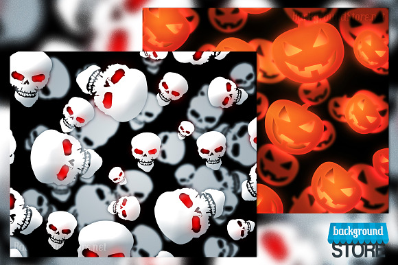 Halloween Background in Textures - product preview 1