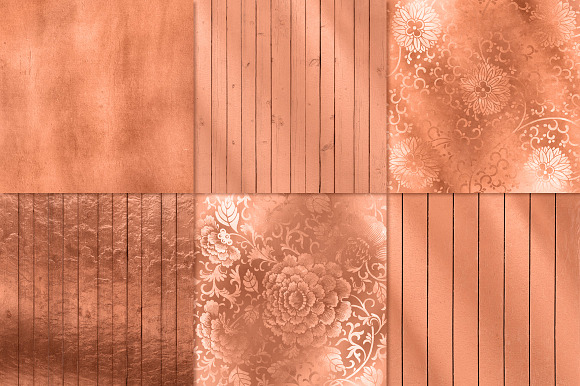 240+ Rose Gold Foil Texture Pack in Textures - product preview 6