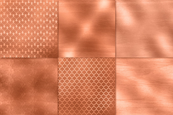 240+ Rose Gold Foil Texture Pack in Textures - product preview 13