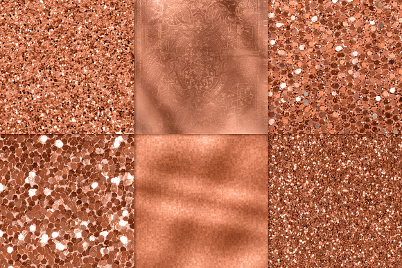 240+ Rose Gold Foil Texture Pack in Textures - product preview 17