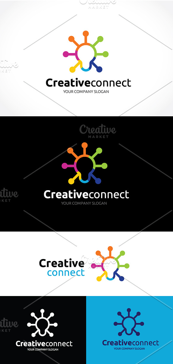 Creative Connect in Logo Templates - product preview 1