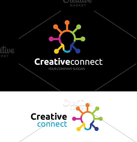Creative Connect in Logo Templates - product preview 2