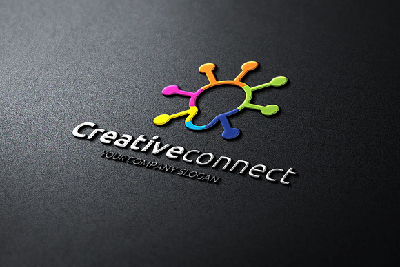 Creative Connect in Logo Templates - product preview 3