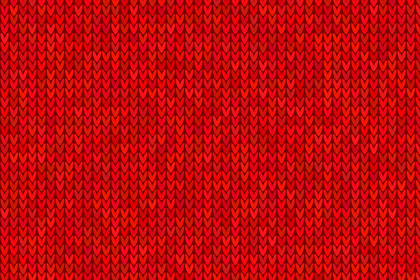 Christmas Knitted Pattern Vector