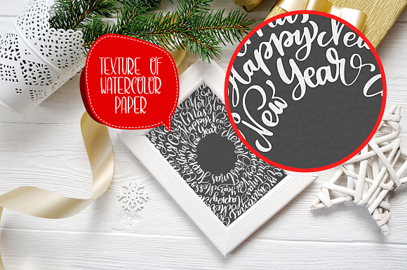Christmas wooden frame with smart in Print Mockups - product preview 4