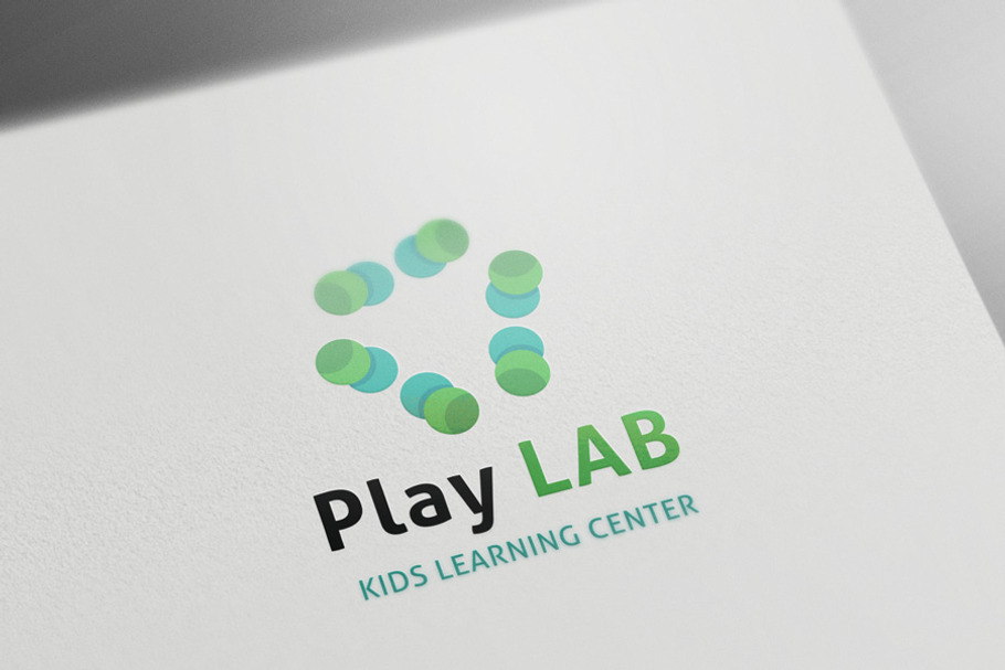 Play Lab Kids Learning in Logo Templates - product preview 8