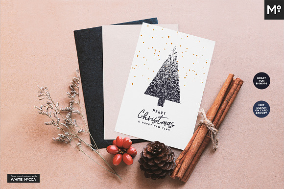 Christmas Card Mock-ups Generator in Product Mockups - product preview 9