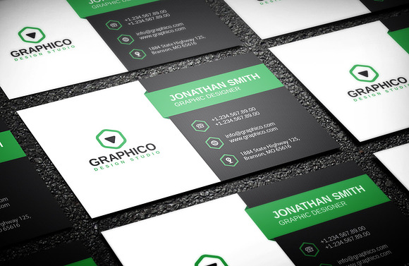 Creative Corporate Business Card 12 in Business Card Templates - product preview 4