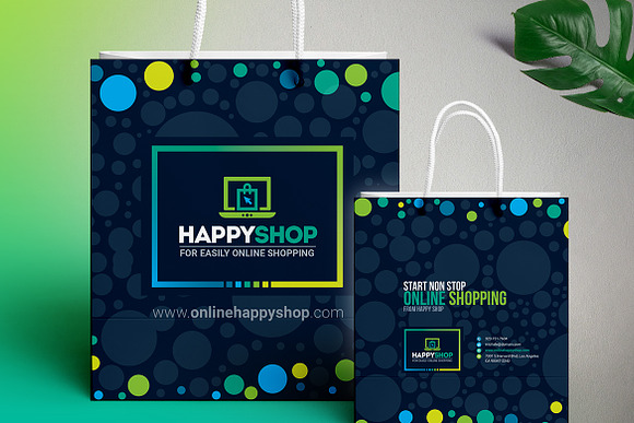 Shopping Bag Design Template in Stationery Templates - product preview 2
