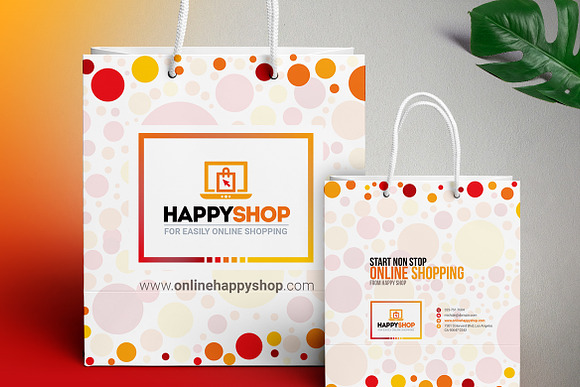 Shopping Bag Design Template in Stationery Templates - product preview 6