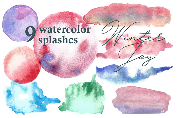 Winter Joy - Flowers & Foliages in Illustrations - product preview 6