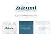 Social Media Post Templates - Zakumi