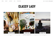 Wordpress Theme "Classy Lady"