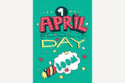 1 April Fools Day greeting card