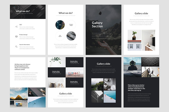 A4 | 18 Vertical Templates Bundle in Keynote Templates - product preview 4