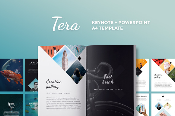 A4 | 18 Vertical Templates Bundle in Keynote Templates - product preview 11