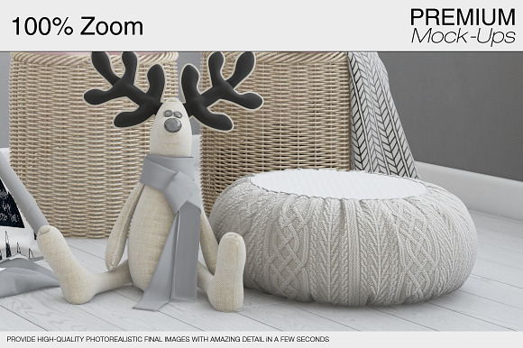 Kids Room - Kids Wigwam in Product Mockups - product preview 16