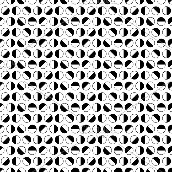 SET of 6 Vector Seamless Patterns in Patterns - product preview 7