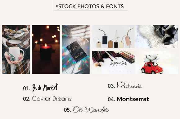 Holiday Gift Guide Social Bundle in Instagram Templates - product preview 2