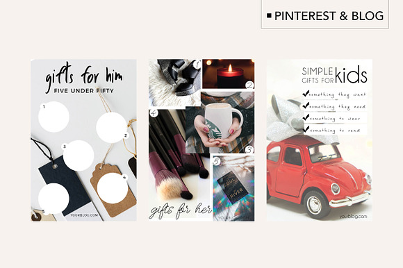 Holiday Gift Guide Social Bundle in Instagram Templates - product preview 9