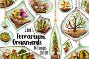 Terrarium Ornament Clipart