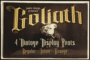 Goliath - Display Font