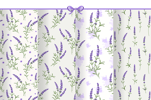 Lavender Set in Illustrations - product preview 2