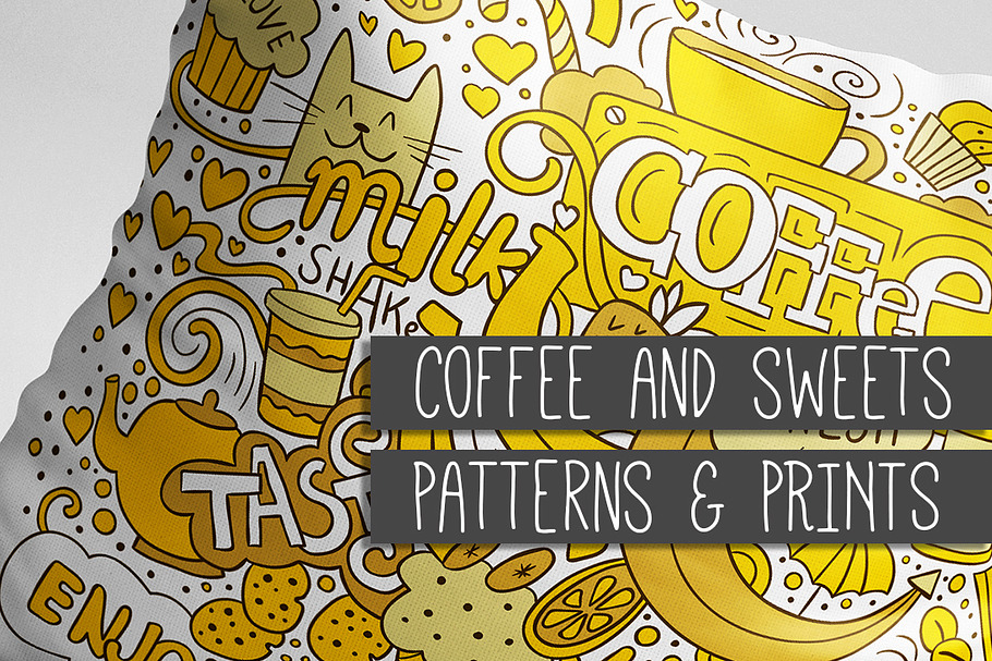 Coffee and sweets: patterns & prints in Patterns - product preview 8