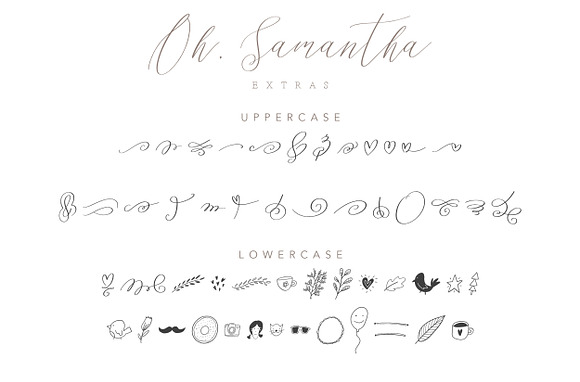 Oh Samantha - Seductive Chic Font in Script Fonts - product preview 11