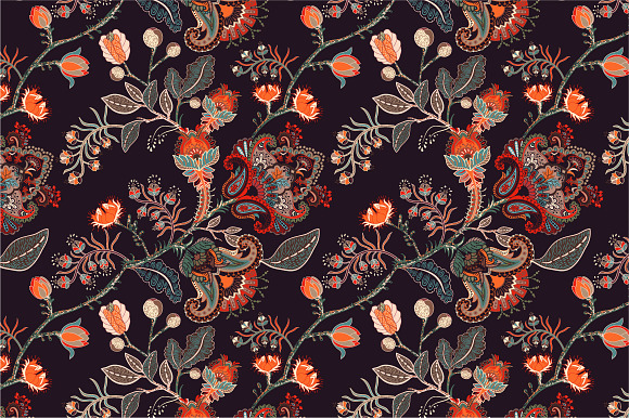 10 Bright Floral Patterns, Part I in Patterns - product preview 3