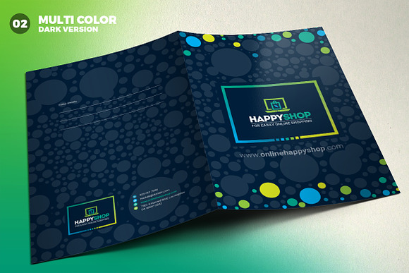 Presentation Folder Template in Stationery Templates - product preview 2