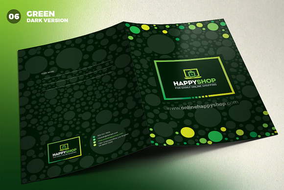 Presentation Folder Template in Stationery Templates - product preview 4