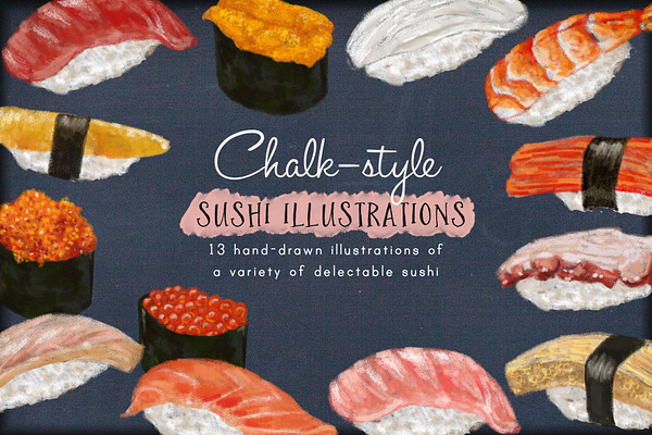 Sushi Clip Art