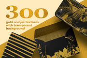 300 gold lithography textures