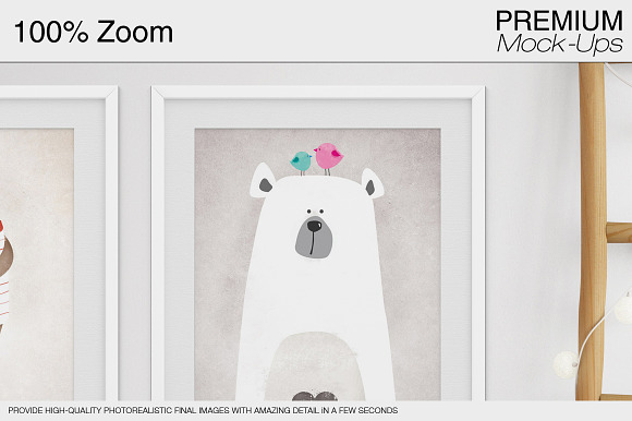 Kids Room & Frame Mockup in Product Mockups - product preview 18