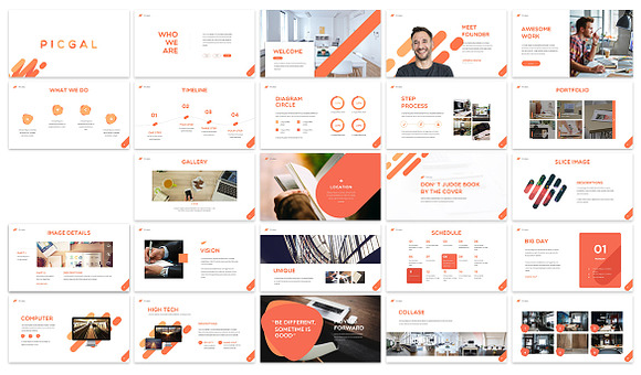 PICGAL Keynote Template in Keynote Templates - product preview 1