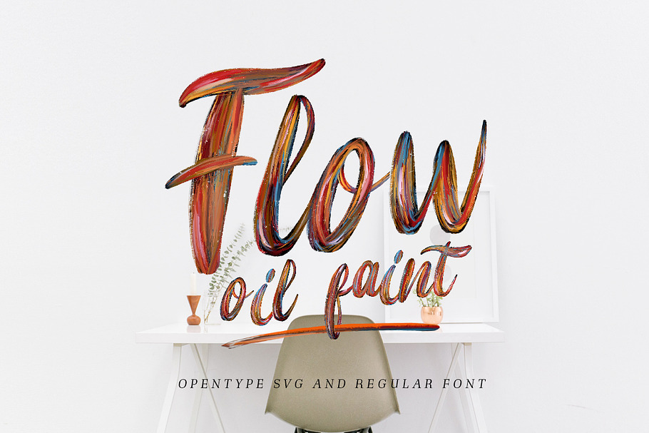 Flow SVG CC2017 & old Version in Scary Fonts - product preview 8