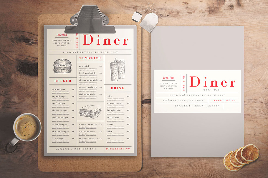 Food Menu Vol. 02 in Flyer Templates - product preview 8