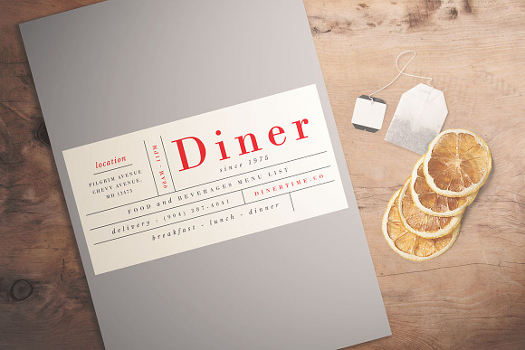 Food Menu Vol. 02 in Flyer Templates - product preview 2