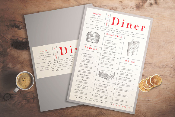 Food Menu Vol. 02 in Flyer Templates - product preview 3