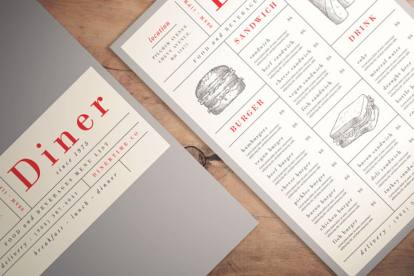 Food Menu Vol. 02 in Flyer Templates - product preview 4